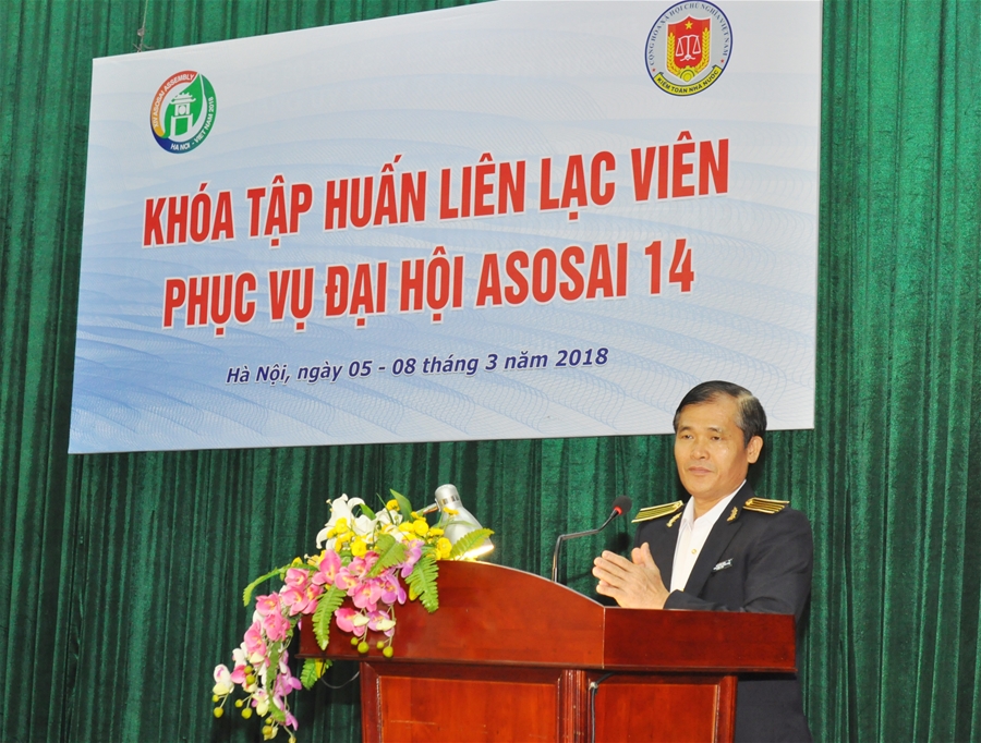 Tập huấn Liên lạc viên phục vụ Đại hội ASOSAI 14 